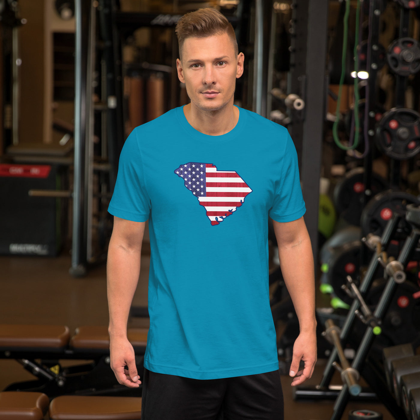 SC USA Flag - Unisex t-shirt