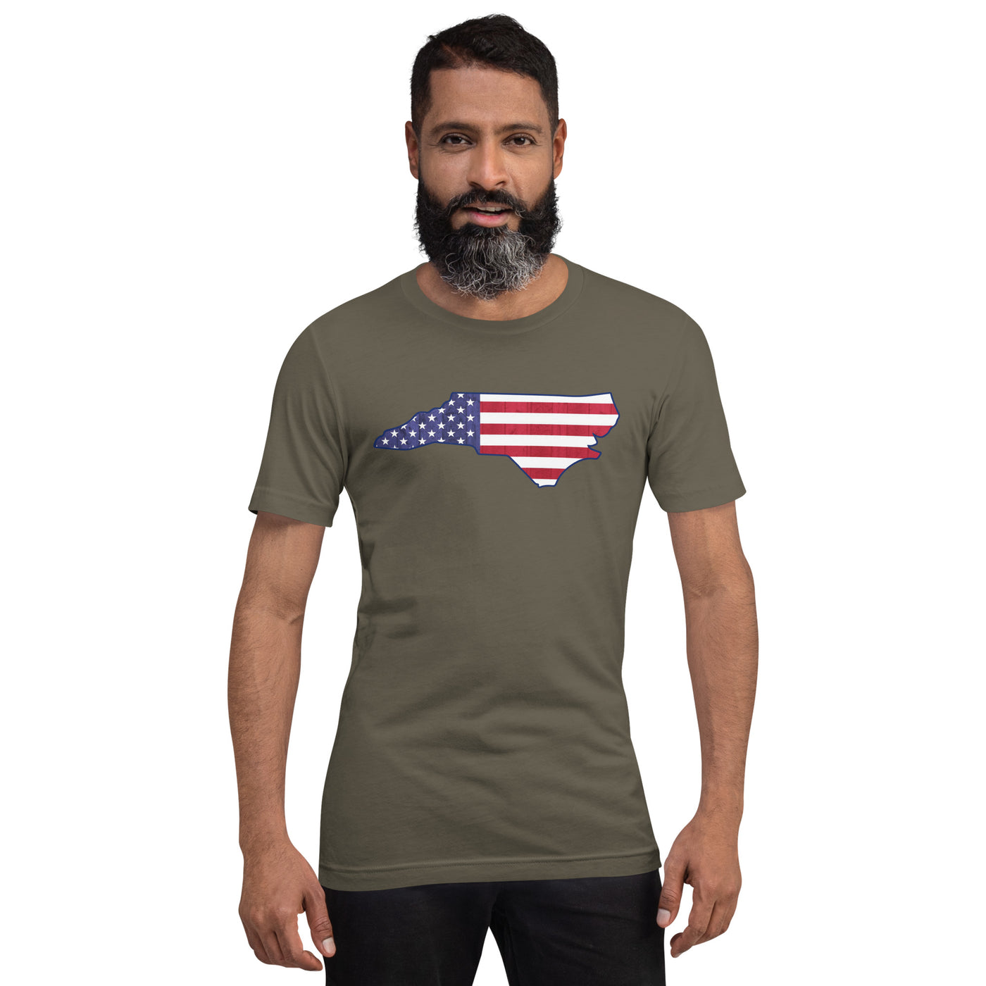 NC USA Flag - Unisex t-shirt