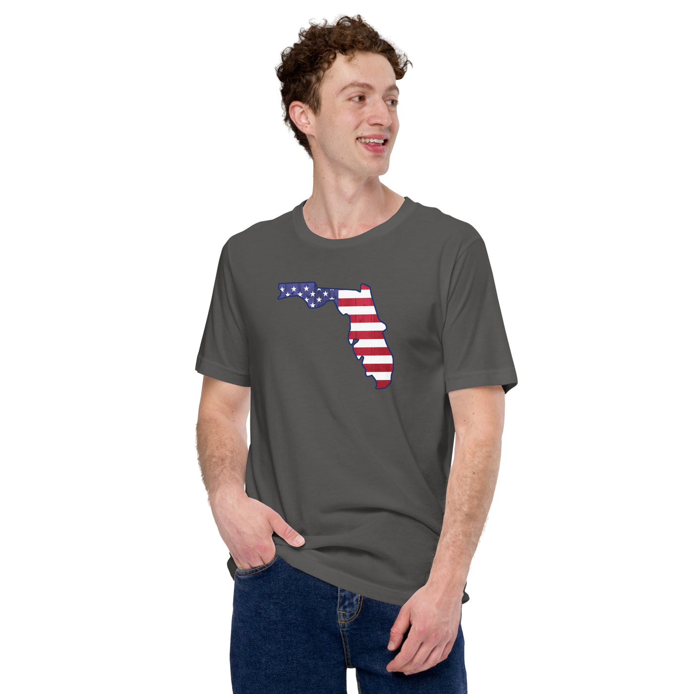 FL USA Flag - Unisex t-shirt