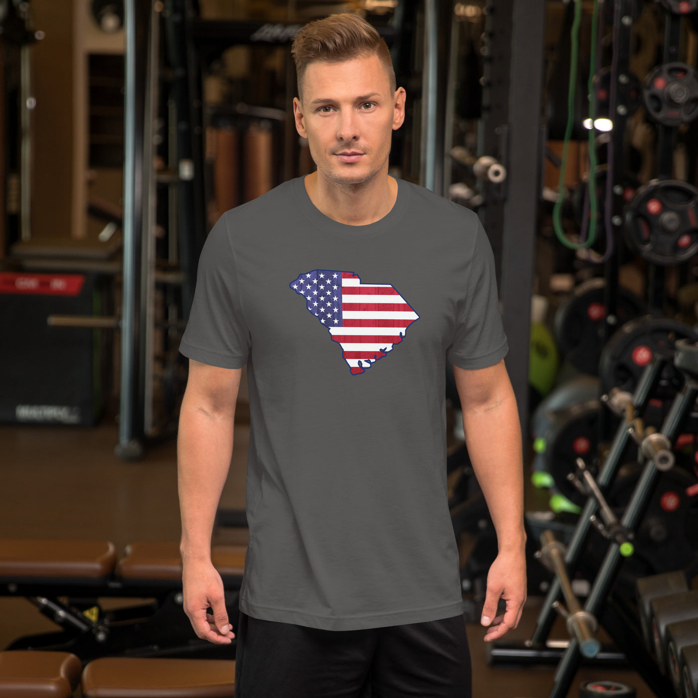 SC USA Flag - Unisex t-shirt