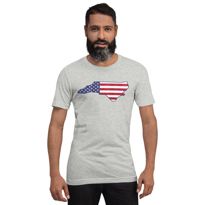 NC USA Flag - Unisex t-shirt