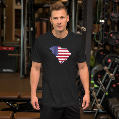 SC USA Flag - Unisex t-shirt