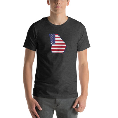 GA USA Flag - Unisex t-shirt