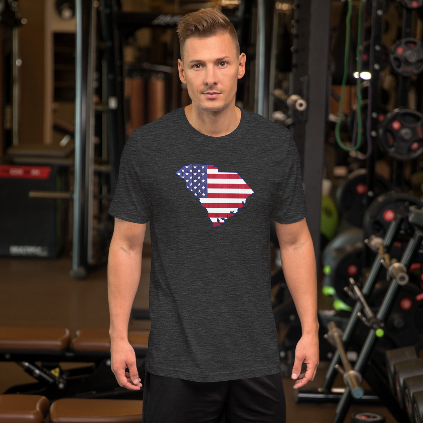 SC USA Flag - Unisex t-shirt