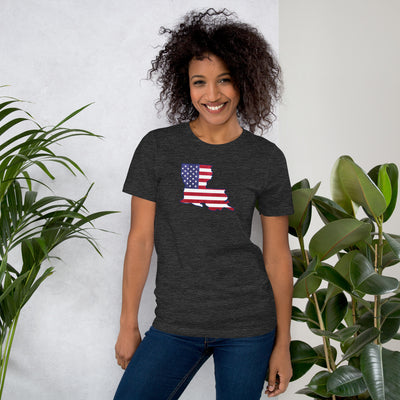 LA USA Flag - Unisex t-shirt