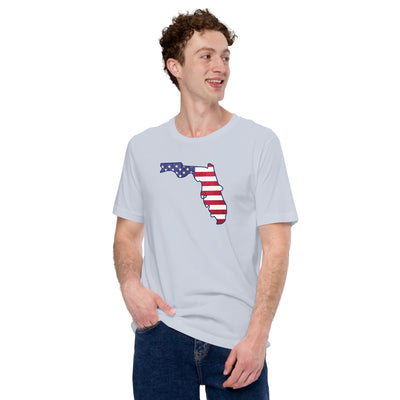 FL USA Flag - Unisex t-shirt