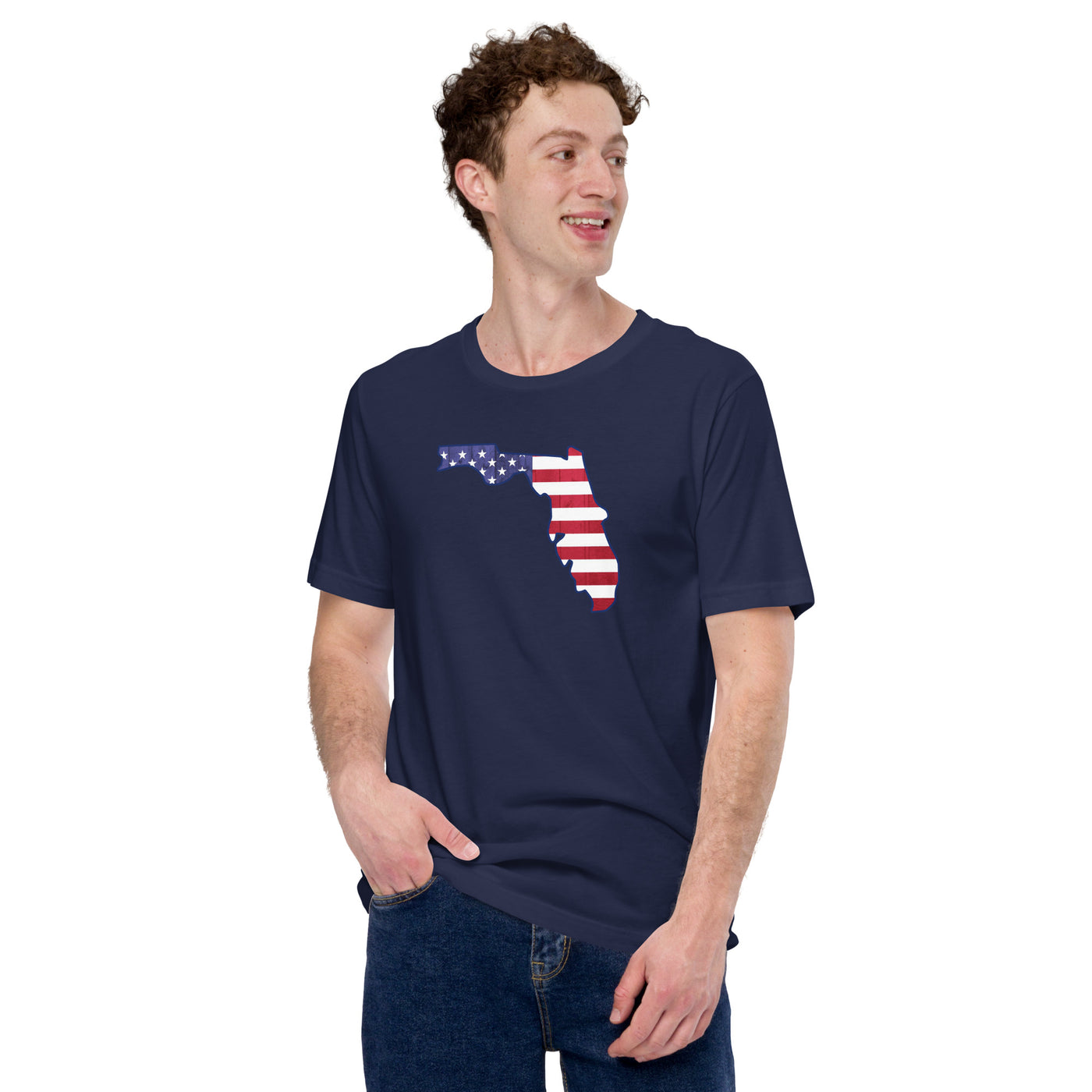 FL USA Flag - Unisex t-shirt