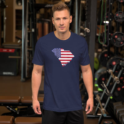 SC USA Flag - Unisex t-shirt