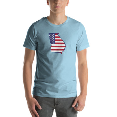 GA USA Flag - Unisex t-shirt