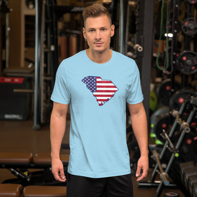 SC USA Flag - Unisex t-shirt