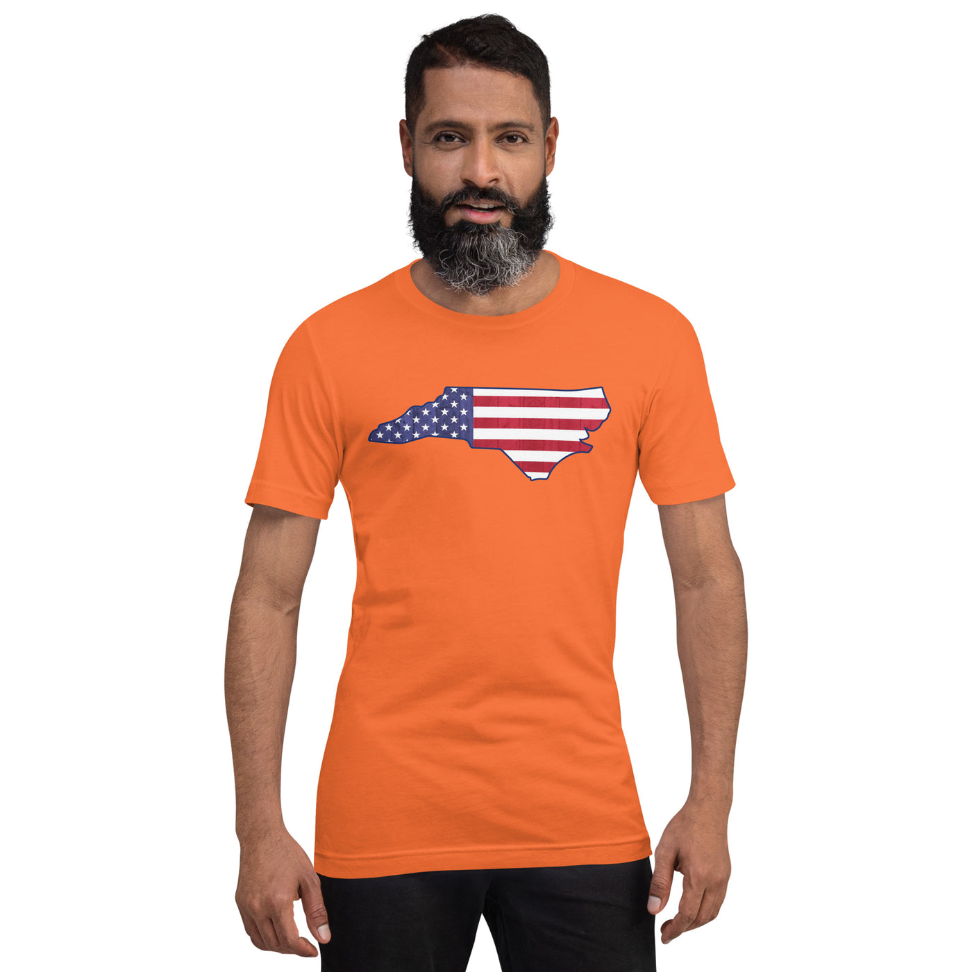 NC USA Flag - Unisex t-shirt