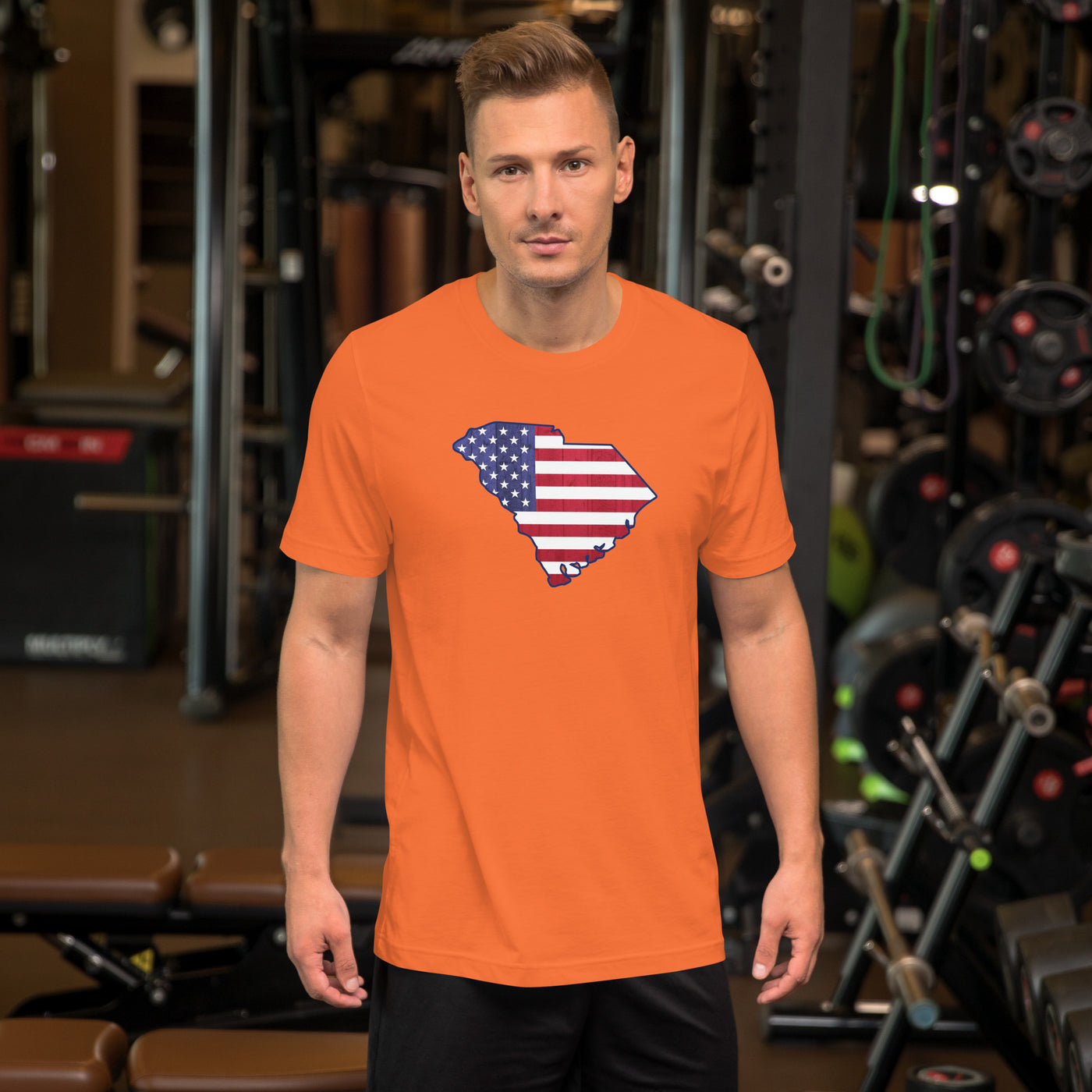 SC USA Flag - Unisex t-shirt