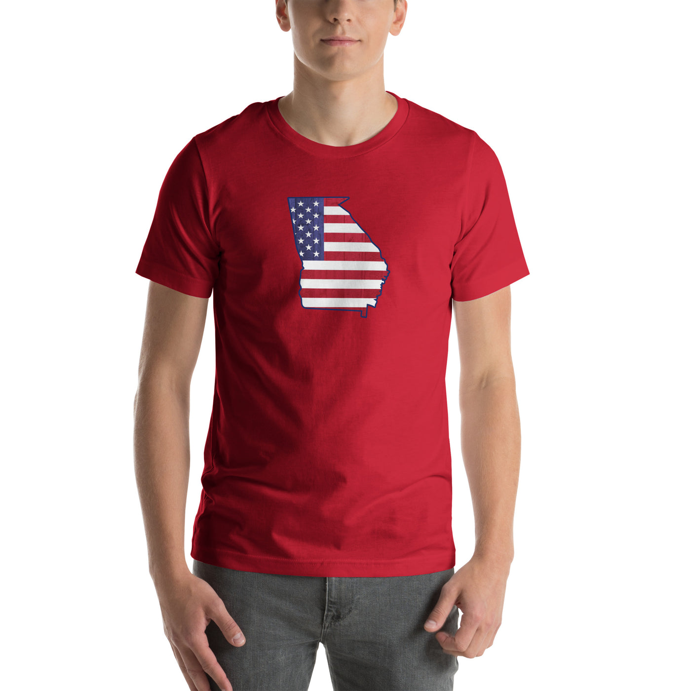 GA USA Flag - Unisex t-shirt