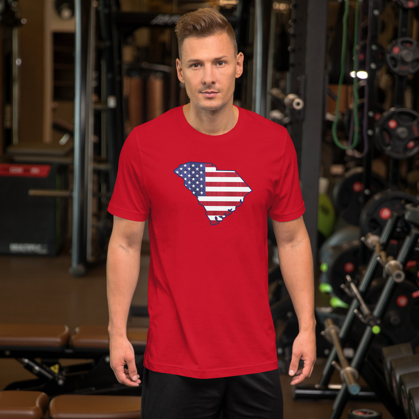 SC USA Flag - Unisex t-shirt