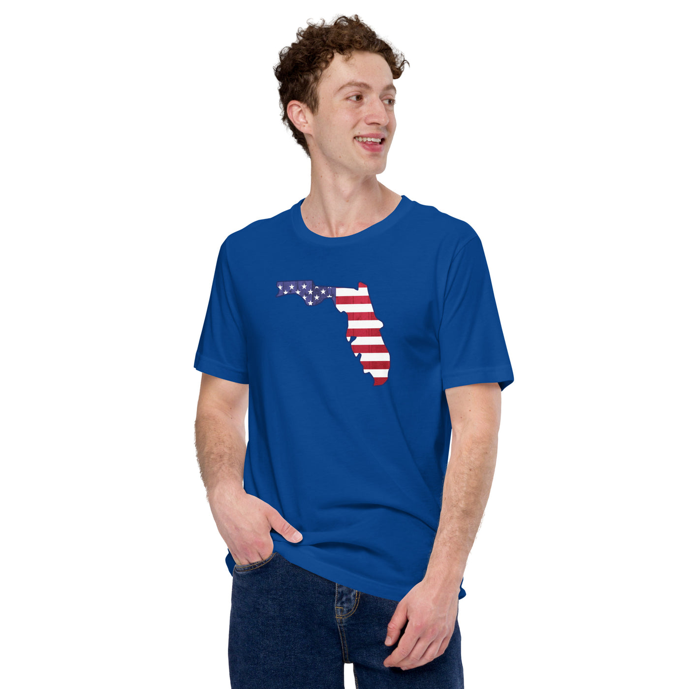 FL USA Flag - Unisex t-shirt