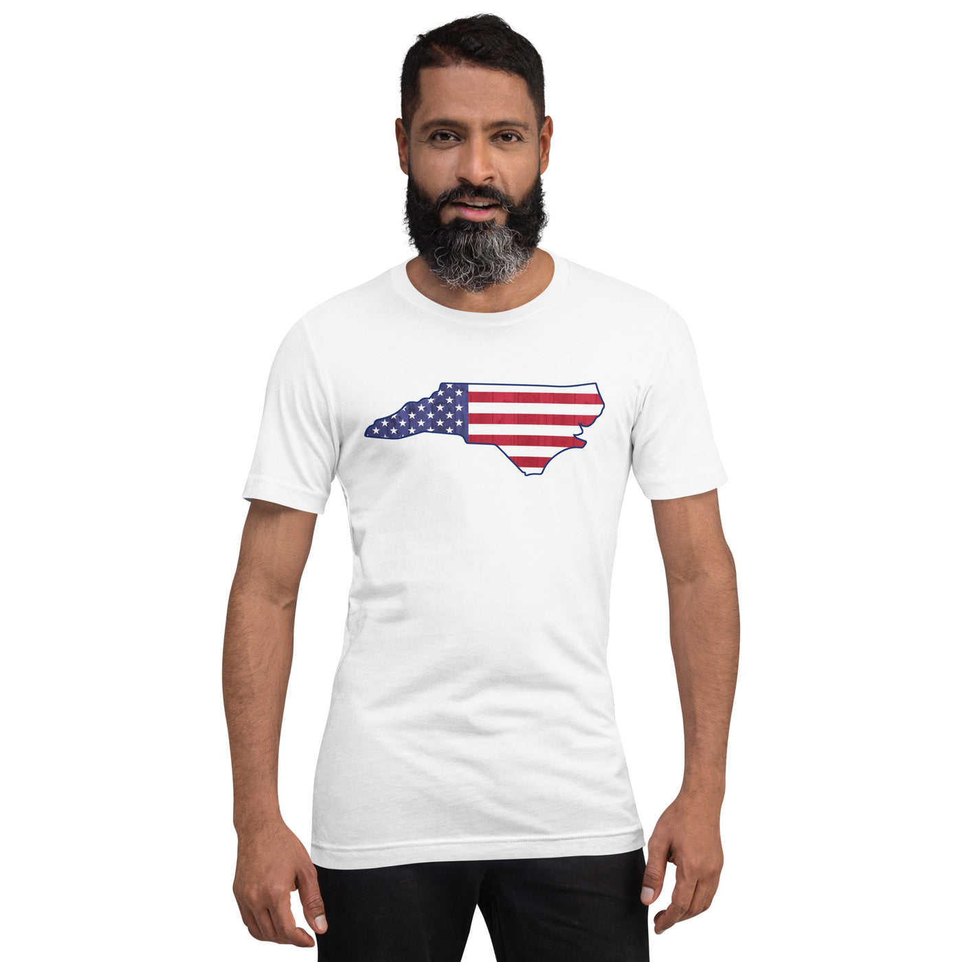 NC USA Flag - Unisex t-shirt