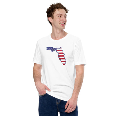 FL USA Flag - Unisex t-shirt