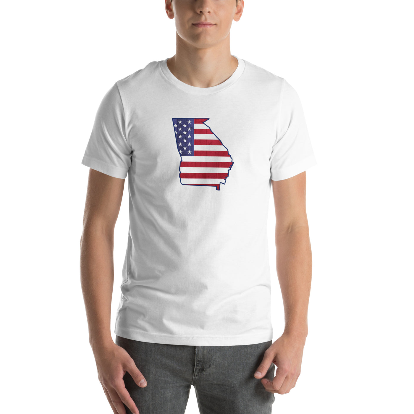 GA USA Flag - Unisex t-shirt