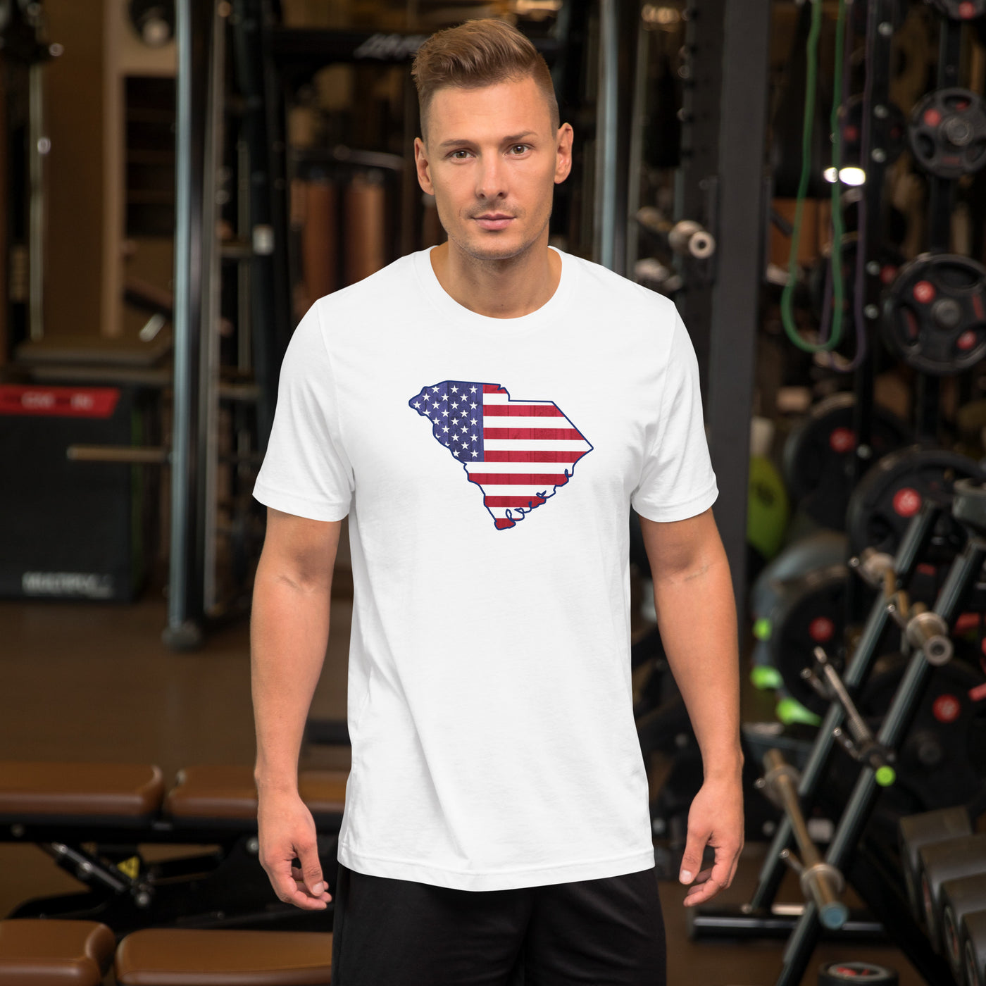 SC USA Flag - Unisex t-shirt