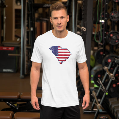 SC USA Flag - Unisex t-shirt