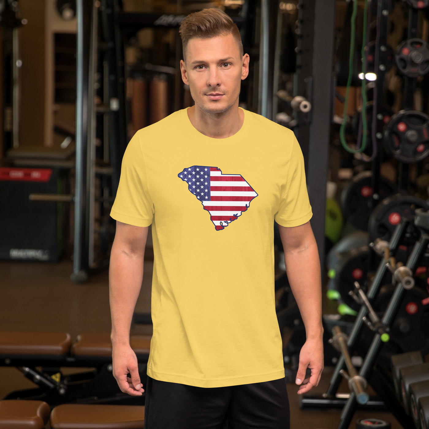 SC USA Flag - Unisex t-shirt